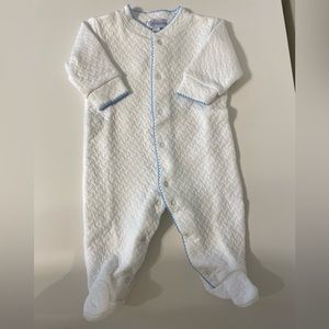 Nella Pima Basket Weave Footie